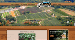 Desktop Screenshot of parleefarms.com